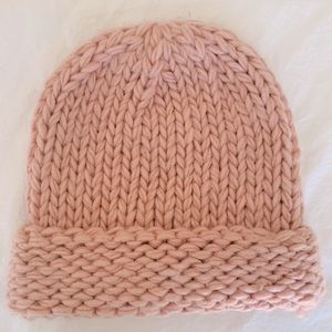 Wild Fable Oversized Beanie Pink